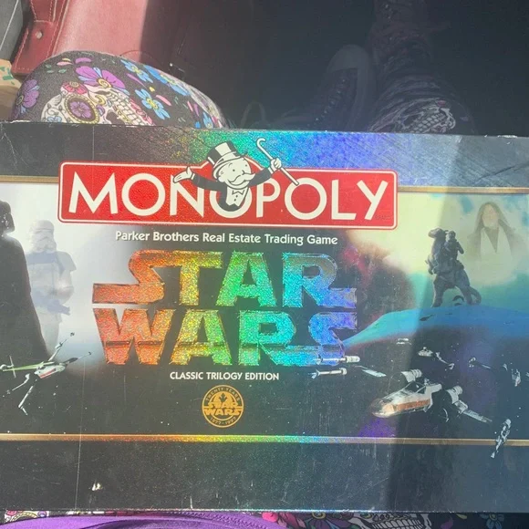 Monopoly Star Wars Classic Trilogy Edition Parker Bros. NEW Open Box - Picture 8 of 12